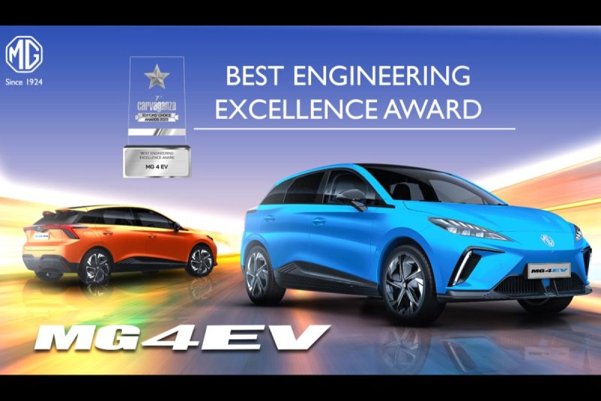 MG 4 EV raih “The Best Engineering Excellence Award of the Year”